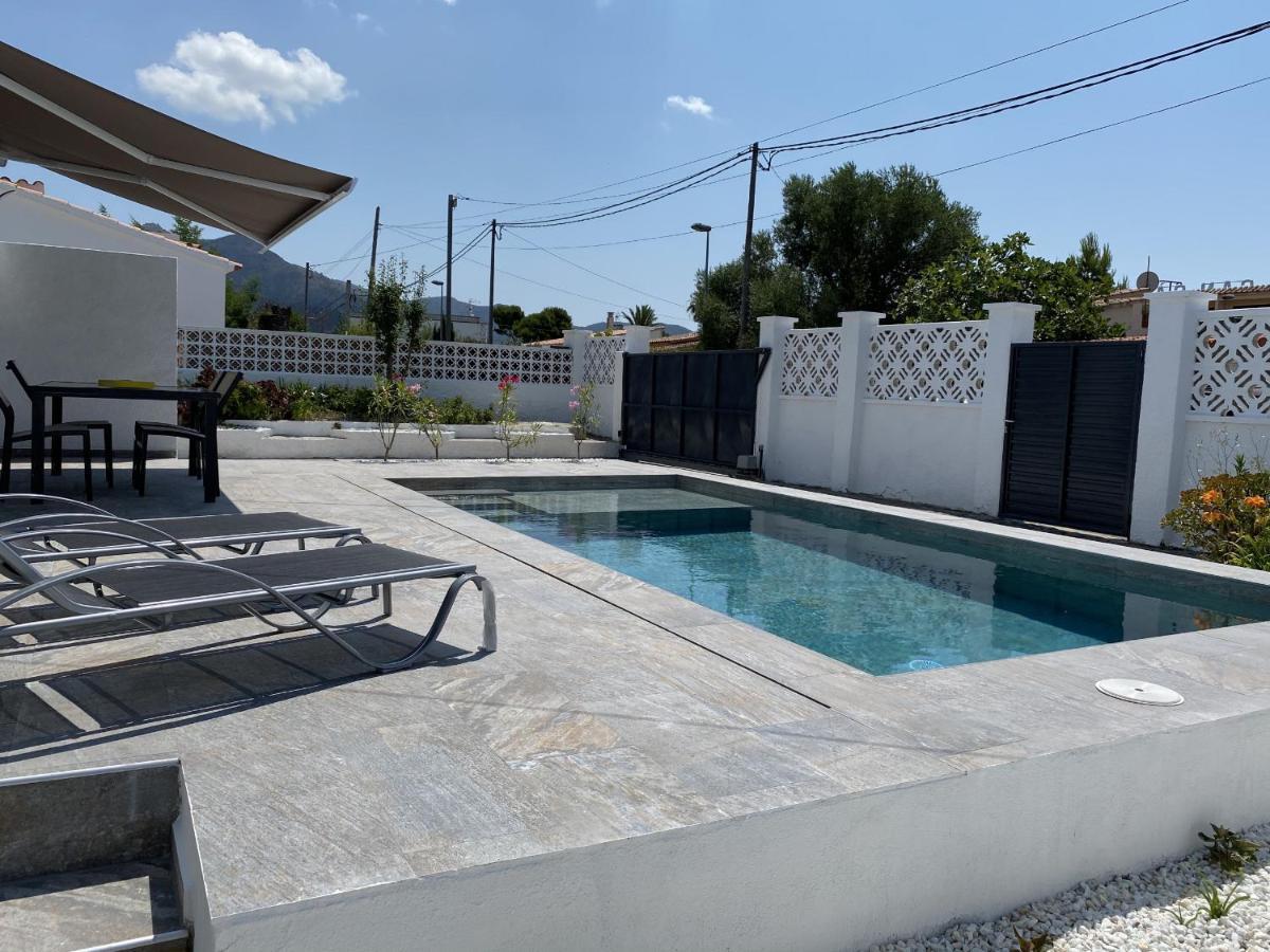 Вилла Montsia 7 Casa Con Piscina Privada, Roses, Mas Bos Экстерьер фото