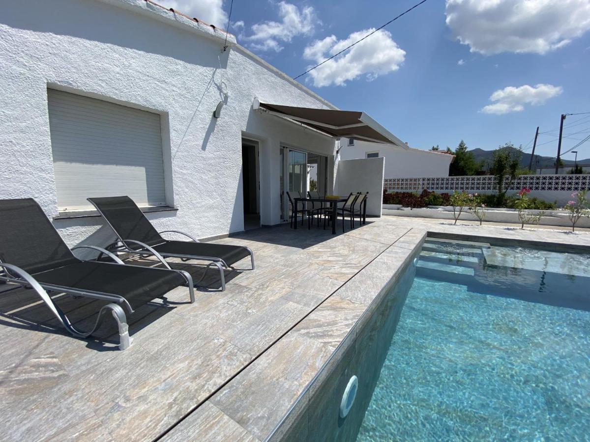 Вилла Montsia 7 Casa Con Piscina Privada, Roses, Mas Bos Экстерьер фото
